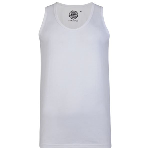 Übergrößen Tank Top Weiss