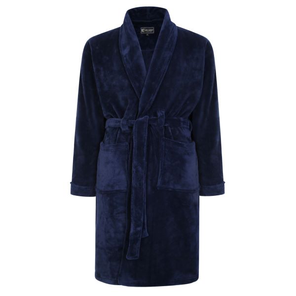 Big size Navy Blue Bathrobes 2XL-8XL Big size Navy Blue Bathrobes 2XL-8XL