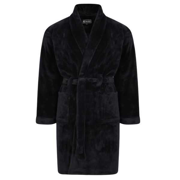 Big size Black Bathrobes 2XL-8XL Big size Men`s Bathrobes 2XL-8XL