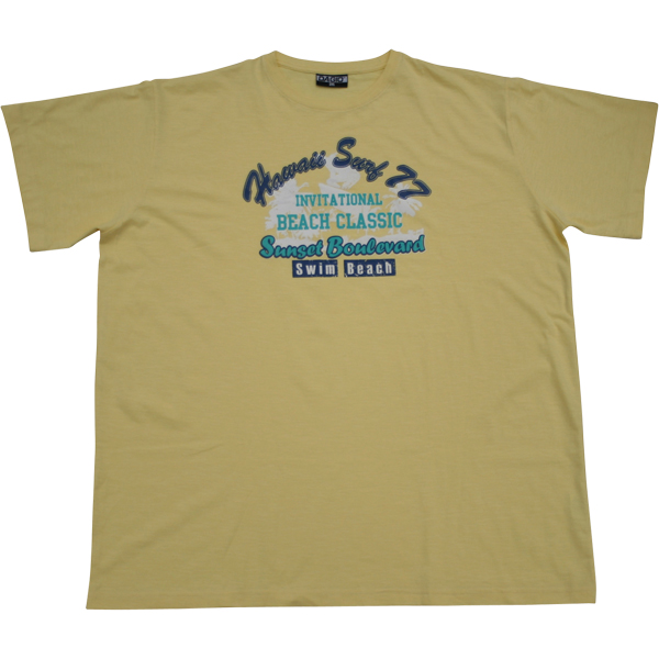 Big size Yellow T-shirt Big size Yellow T-shirt
