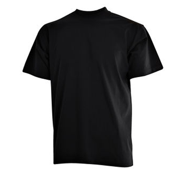 Übergröße Schwarzes T-shirt 